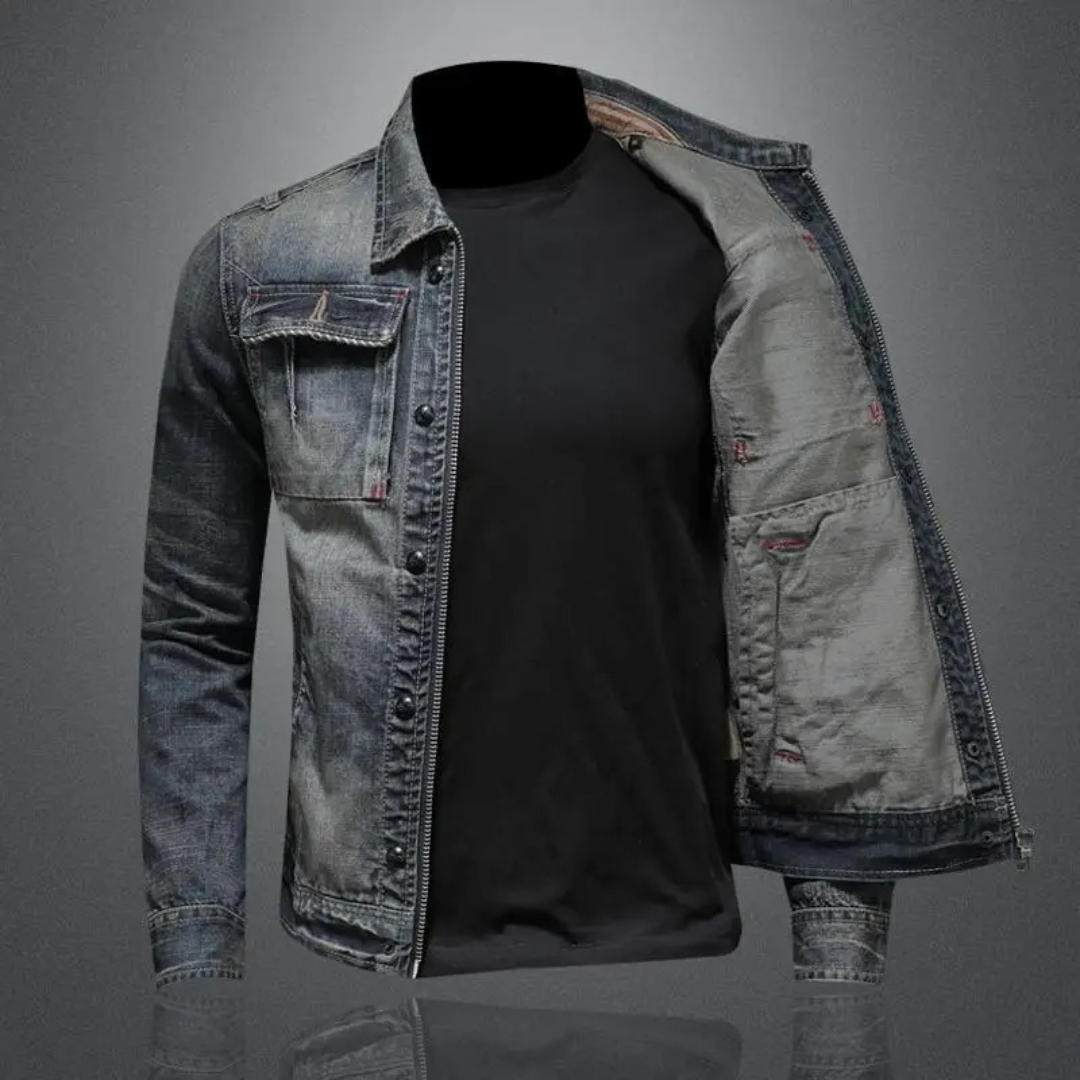 Hugo | Insulated and robust denim jacket