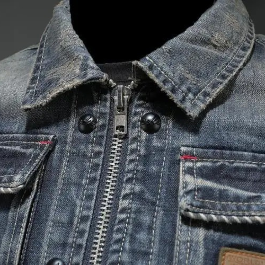 Hugo | Insulated and robust denim jacket