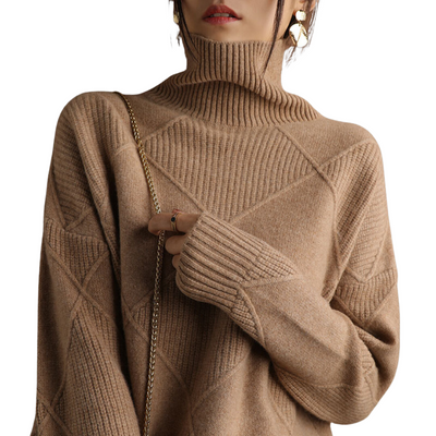 Adelia - The Chic High Neck Sweater