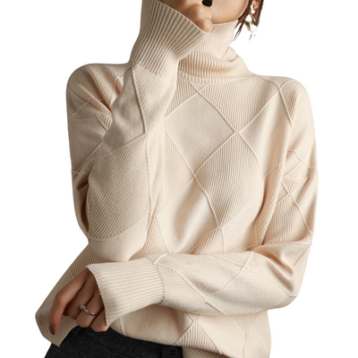 Adelia - The Chic High Neck Sweater